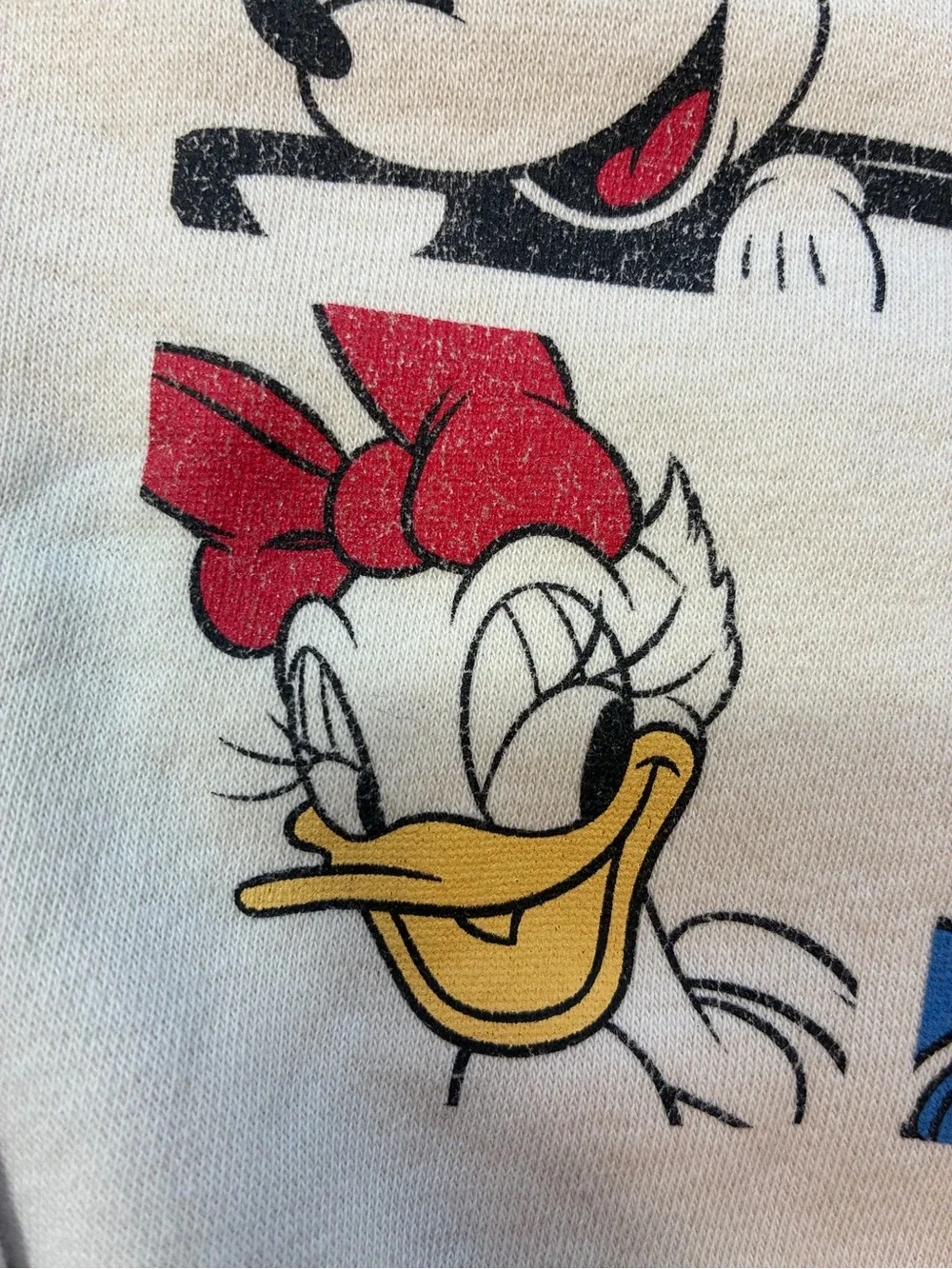 Gap 2T Disney Mickey & Friends Off White Sweatshirt